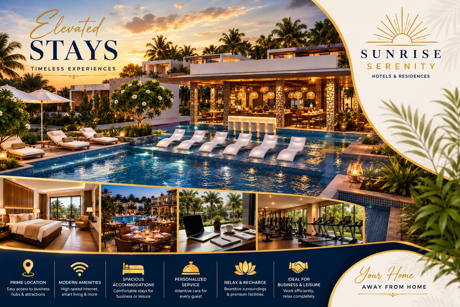 Why Sunrise Serenity Hotels and Residences is the Perfect Choice for Business and Leisure Travelers